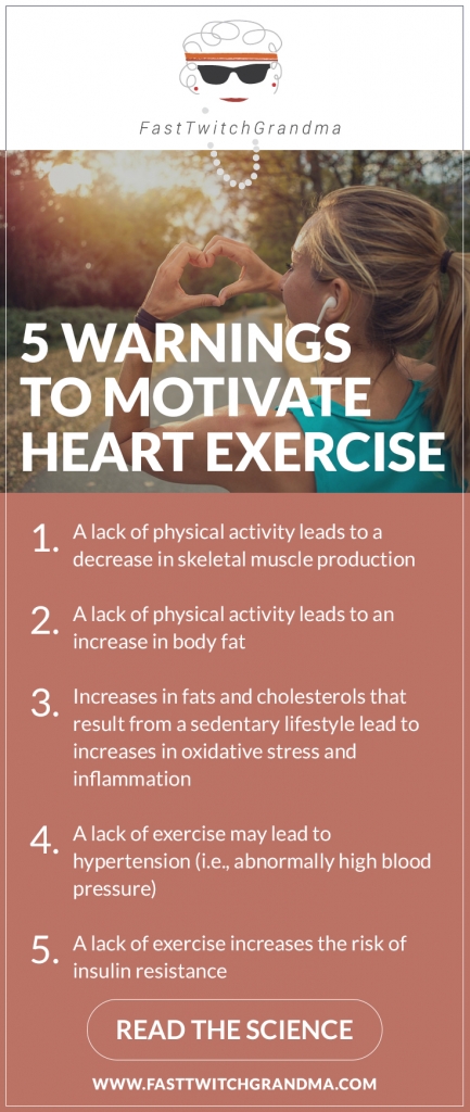 5 Warnings to Motivate Heart Exercise