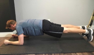 front plank