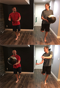 partner medicine ball workout
