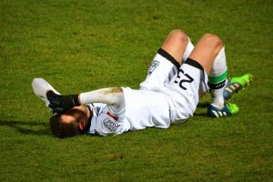 Soccer player concussion